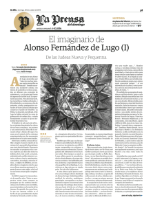El imaginario de Alonso Fernández de Lugo (I)