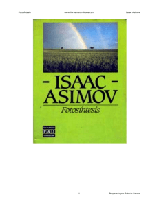 Fotosíntesis – Isaac Asimov