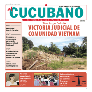 VictoriA JUDiciAL DE comUniDAD ViEtnAm