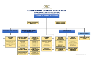 Organigrama - Contraloría General de Cuentas