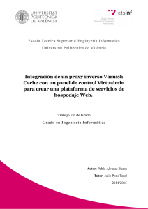 Integración de un proxy inverso Varnish Cache con un panel de