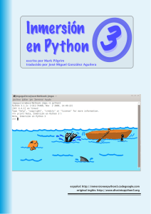 Inmersión en Python 3