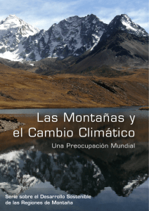 Las Montañas y el Cambio Climático