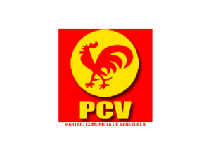 PARTIDO COMUNISTA DE VENEZUELA