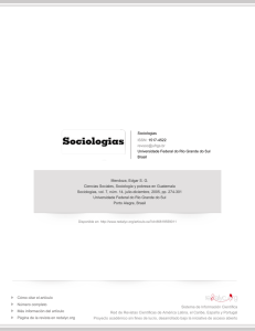 Redalyc.Ciencias Sociales, Sociología y pobreza en Guatemala
