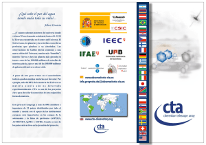 Leaflet Spanish - the Grupo de Altas Energías (UCM-GAE)