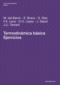 Termodinámica básica Ejercicios - e-Buc