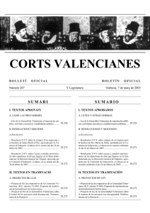 i. textos aprovats - Corts Valencianes