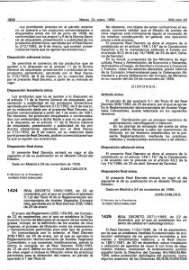 1958 Martes 23 enera 1996 ,«La prohibici6n prevista en el parrafo
