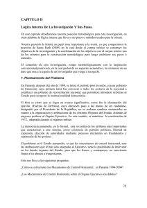 CAPITULO II Lógica Interna De La Investigación Y Sus Pasos.