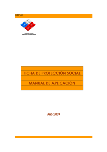 ficha de protección social manual de aplicación