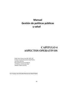 Manual - Gestión de políticas públicas y salud Archivo