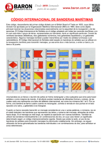 código internacional de banderas marítimas