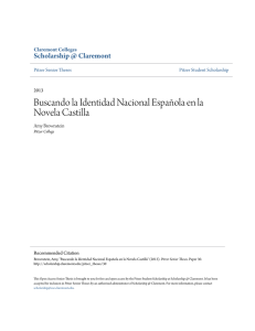 Buscando la Identidad Nacional Española en la Novela Castilla