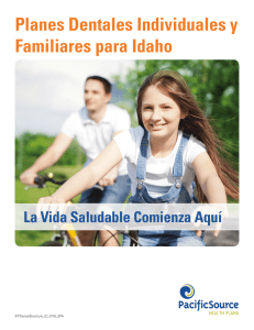Planes Dentales Individuales y Familiares para Idaho