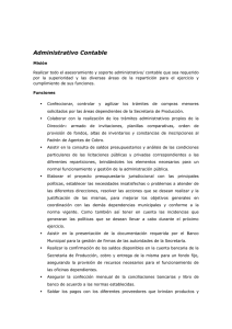 Administrativo Contable - Municipalidad de Rosario