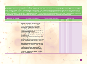 Unidad 3: Los seres humanos somos parte integrante de la