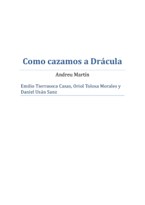 Andreu Martín-Cómo cazamos a Drácula
