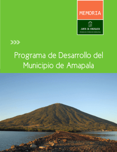 Programa de Desarrollo del Municipio de Amapala
