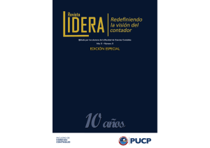 Revista Lidera Edición N° 10 - Pontificia universidad católica del Perú