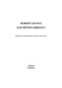 Graves Robert Los Mitos Griegos I