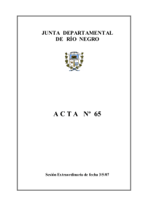 65 - Junta Departamental de Río Negro