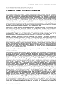 Transcripción - Facultad de Derecho