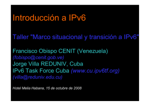 Direccionamiento IPv6