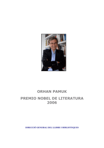 Especial Orhan Pamuk (Premio Nobel de Literatura 2006)