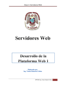 Clase 2: Servidores Web