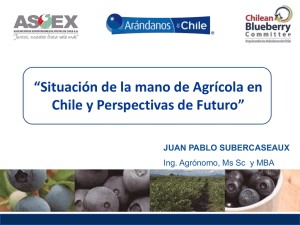 Situación de Mano de Obra Agrícola en Chile y