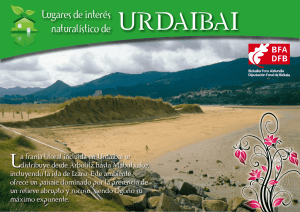 Lugares de interés naturalístico de URDAIBAI