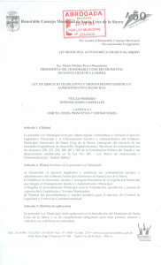 Ley de Ejercicio Legislativo y Ordenamiento Jurídico y