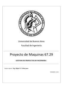 Proyecto de Maquinas 67.29 - Universidad de Buenos Aires