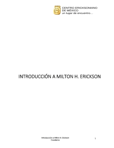 introducción a milton introducción a milton h. erickson