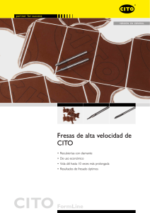Fresas de alta velocidad de CITO - CITO