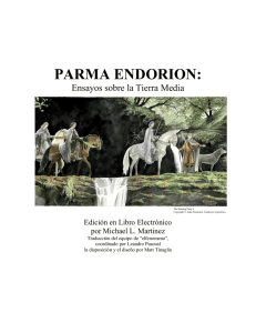 Parma Endorion (ensayos Tierra Media)