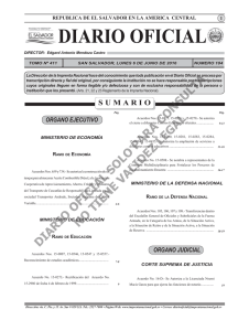 06 - Diario Oficial de la República de El Salvador