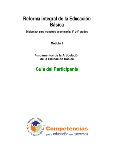 Reforma Integral de la Educación Básica Guía del Participante