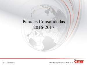 Paradas Consolidadas 2016-2017