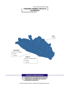 VIG&Eacute;SIMO PRIMER CIRCUITO GUERRERO