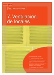 7. Ventilación de locales