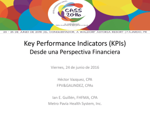 KPIs - prhfma.org