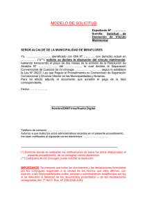 modelo de solicitud - Municipalidad de Miraflores