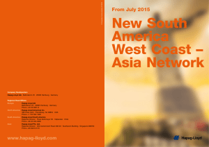 New South America West Coast-Asia July 2015 - Hapag