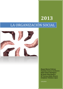 la organización social