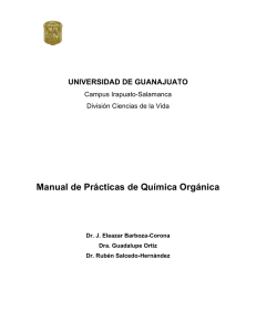 Manual de Prácticas de Química Orgánica