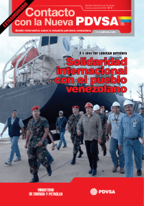 Boletín Informativo sobre la industria petrolera venezolana