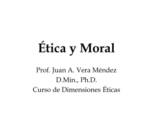 Ética y Moral
