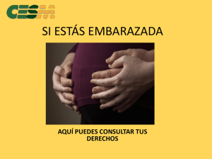 si estas embarazada - Sindicato Médico de Murcia